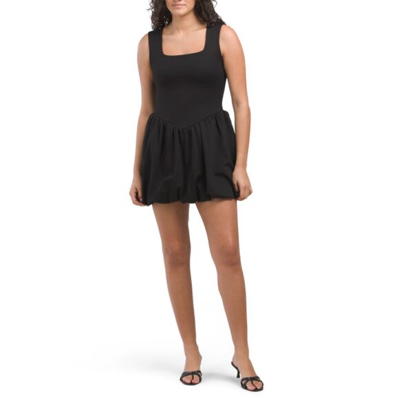 KALI FASHIONS Black Mini Dress - Picture 1 of 2